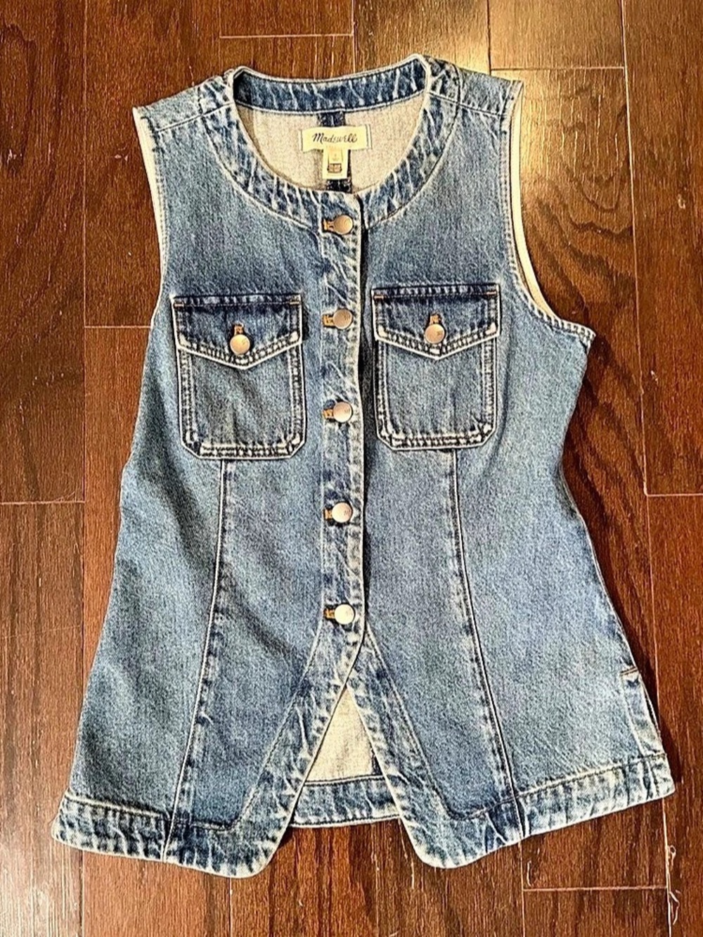 Madewell Denim Vest Women's Denim Vest size 2, perfect condition